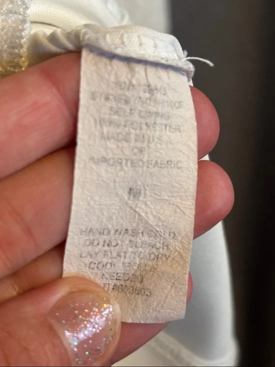 bailey blue White Lace V-Neck Mini Dress - Picture 6 of 6